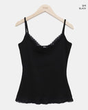 Radiun Lace V-Neck Slim Sleeveless