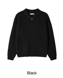 Helid Boucle Knit Zip-Up