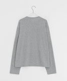Kayushi Basic Color Layered Long Sleeve Tee