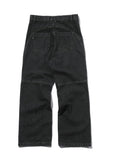Mixed Jolge Wide Denim Pants