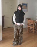 Lettering Patch Track Two Way Pile Zip-Up