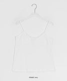 Chinatsu ribbon shirring sleeveless