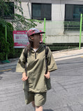 [unisex] Tomita Summer Nylon Anorak Pants Set