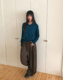 Vermi Number Patch Banding Strap Snap Button Training Long Pants