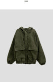 Number Jack Corduroy Hood Jacket