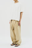 Tag Wide Belted Pants