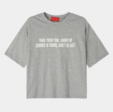 Poit Lettering Short Sleeve T-shirt