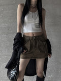 Ends Washing Cargo Skirt
