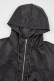 Bruno glossy hooded MA-1 jumper