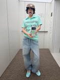 CLOUD WASHED WIDE DENIM