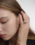 Iceblock Silver Ring L