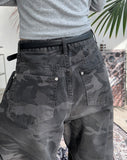 Salon Curved Camo Cotton Pants
