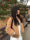 Roasting Suede Blouson Jacket