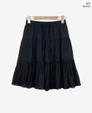 Hide Chiffon Tiered Midi Skirt