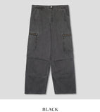 Niver stone washed cargo pants