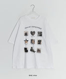 Titchill Cat Over Fit Short Sleeve Tee