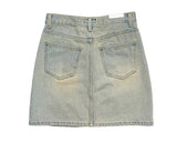 Kiyo Light Blue Mini Skirt