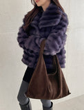 Lawford Eco Fur Shawl Collar Jacket