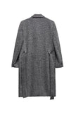 [LANARCH] Cashmere Boucle Double-Breasted Long Coat