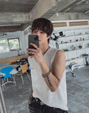 Kid Square Sleeveless Knit