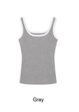Lean Color Matching Line Sleeveless