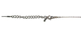 Mipo Silver Clear Ball Necklace
