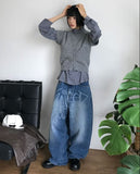 LETTER POP BALLOON DENIM