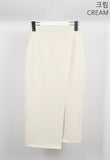 Minella Slit Banding Skirt