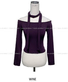 Ray muffler off long-sleeve