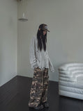 Space Damage Cable Knit