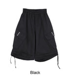 Lot Eyelet Cargo Bermuda Pants