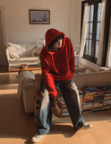 Raise Boucle Knit Hood