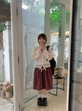 Huuri Summer Punching Hood Zip-up Cardigan