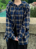Authentic Hoodie Check Shirt