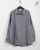 Cardell Vintage Check Geek Chic Over Fit Long Sleeve Shirt