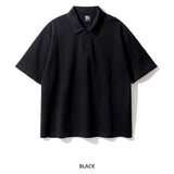New Wave Double Cotton Pin Tuck Collar Short Sleeves