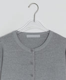 Kurendi Color Round Knit Cardigan