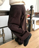 Seru Cotton Brushed Wide Balloon Pants