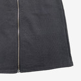 Banon Ribbed Zipper Skirt