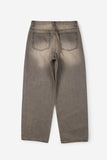 Thirty gray teen washed denim pants