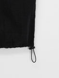 [BAONHAUS] Yuzuna Nylon String Short Frill Layered Banding Skirt Pants