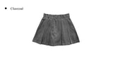 Melk Pintuck Pleated Mini Skirt