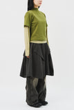 (W) Use Pleats Skirt