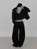 Dea one-button crop jacket