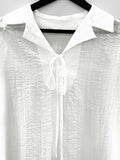 Mahill See-Through Blouse