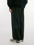 Basic Nylon Piping Pants