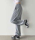 Side Tie Two-Way Wide Jogger Training Pants