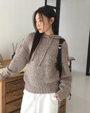 Sobel Pogeun Alpaca Loose Fit Hoodie Knitwear