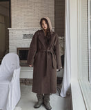 [wool 100%] LENIER handmade double coat