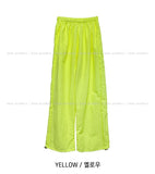 [Festival look] Sparkle Neon Nylon Pants